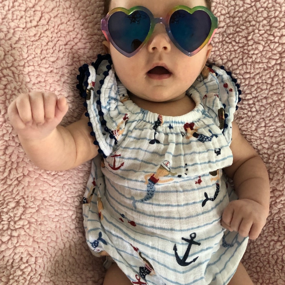 Mud Pie Mermaid Romper